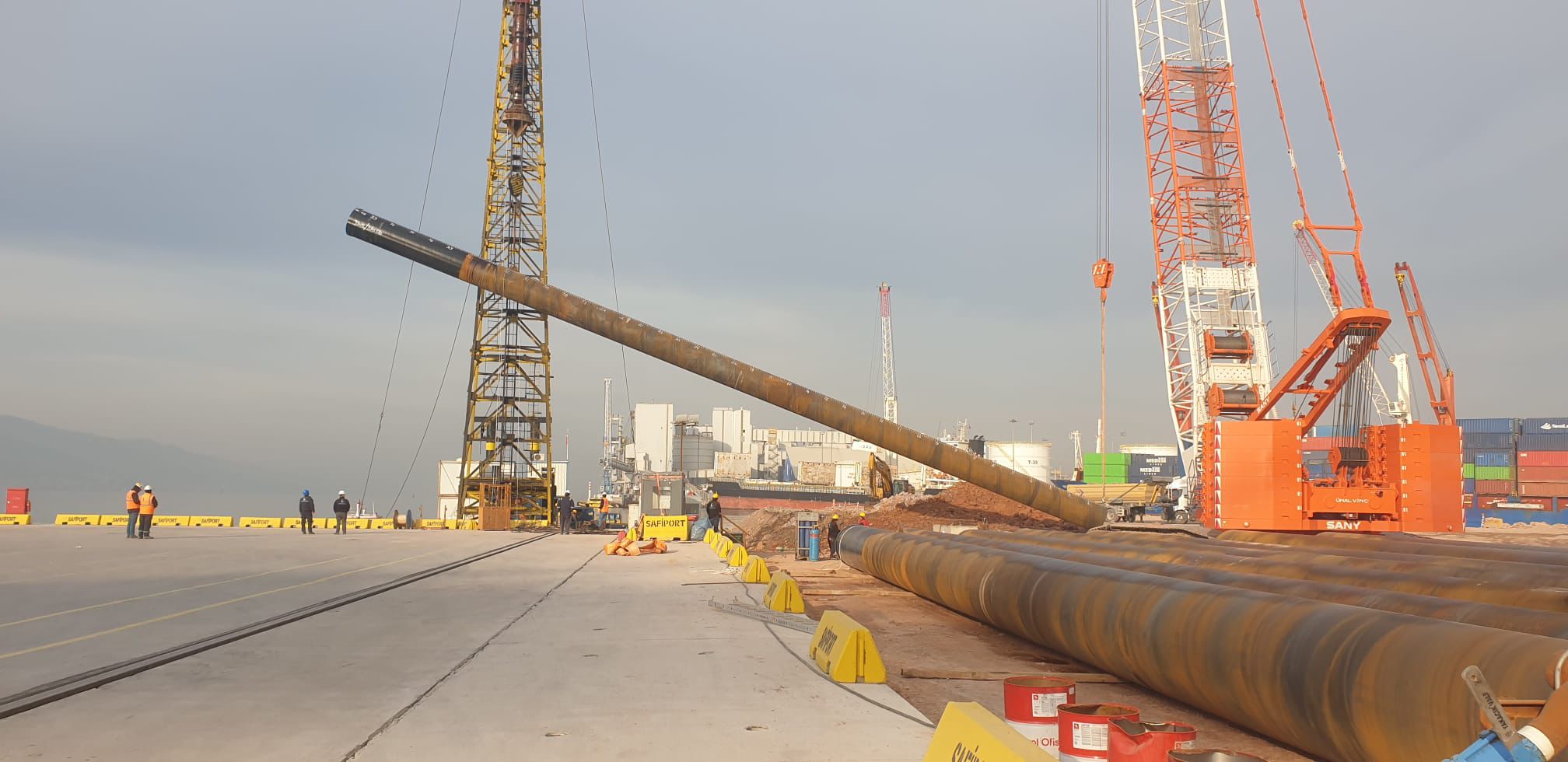 Safiport Port and Quay Construction Works