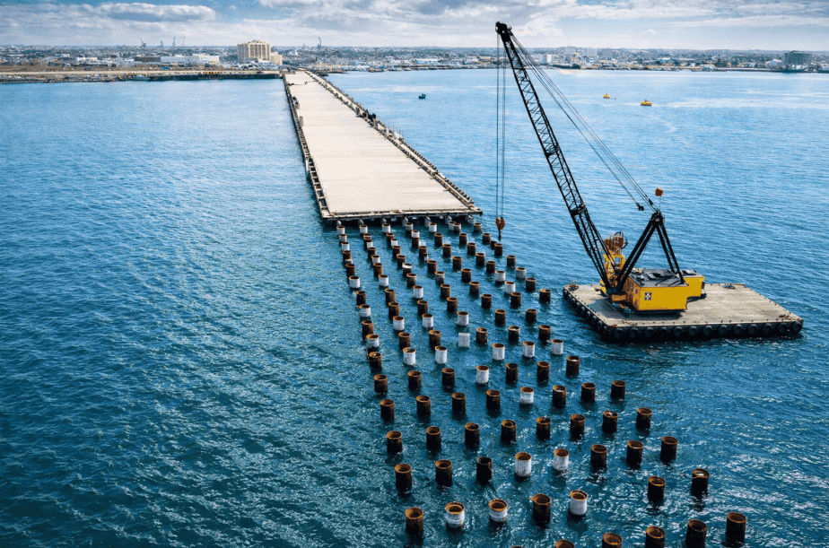 Tüpraş İzmit Rıhtım Güçlendirme ve İskele İnşaatı
