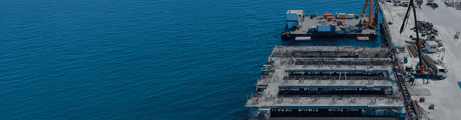 Gemport Gemlik 
 Depolama İşletme Liman Tesisi Rıhtım İnşaatı